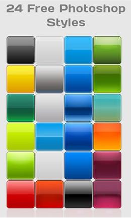 Стили для фотошопа: Styles Photoshop Free