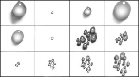 Кисти капли воды (скачать)
