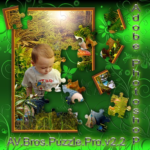 Плагин - AV.Bros.Puzzle.Pro.v2.2.retail.for.Adobe.Photoshop