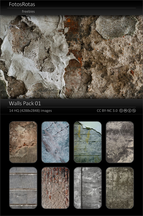 Grunge Wall Texture Set